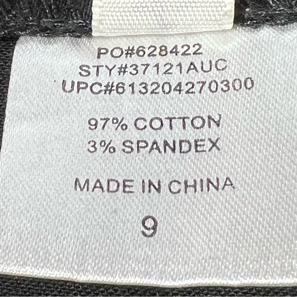 HEART SOUL Floral Embroidered Spiral Skirt Juniors Size 9 - Picture 11 of 12